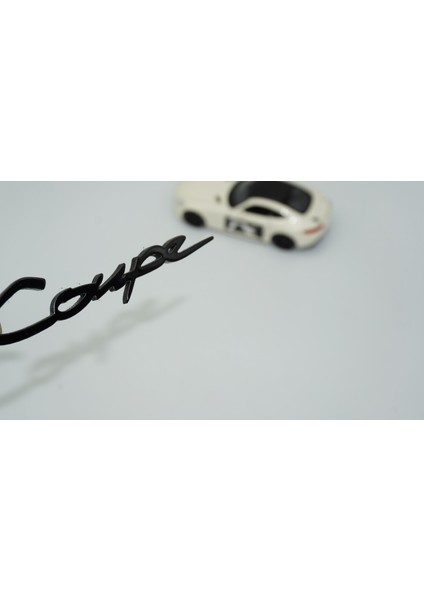 Coupe Siyah Abs 3m 3D Bagaj Logo Bmw Ile Uyumlu