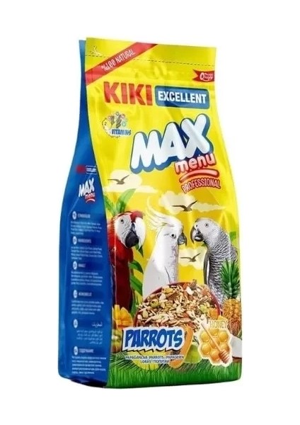 Max Menu Ballı Papağan Yemi 1 kg