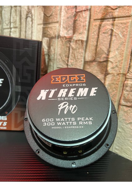 Edge 16CM 300RMS Midrange Edxpro6