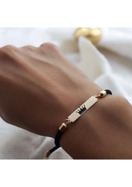 14 Ayar Plakalı Altın Asalet ve Ihtişamın Simgesi Gençlere Özel Kraliyet Tacı Bileklik, Şık Tasarımıyla Hediye İçin Nefis Bir Tercih! fiyatları