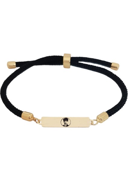 14 Ayar Altın Plakalı Cumhuriyetin Kurucusu Mustafa Kemal Atatürk Bileklik, Vizyoner Liderliğiyle Anlam Taşıyan Gençlere Özel ve Değerli Bir Hediye!