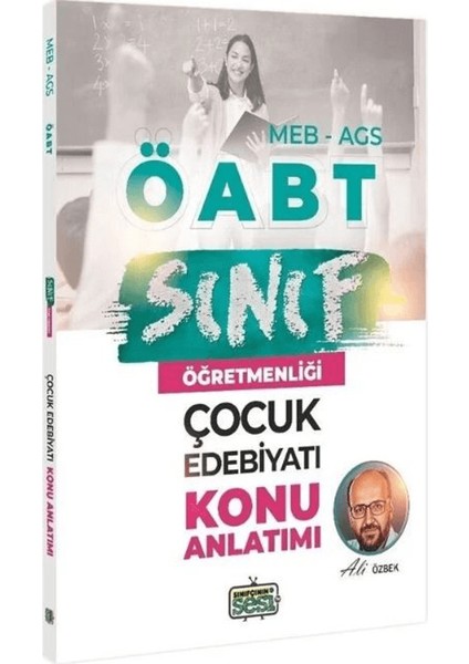 Öabt Meb-Ags Sınıf Öğretmenliği Çocuk Edebiyatı Konu Anlatımı - Ali Özbek