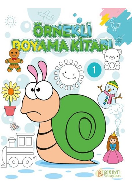 Örnekli Boyama Kitabı 1