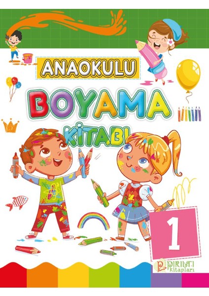Anaokulu Boyama Kitabı 1