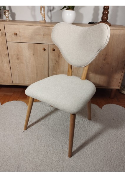 Polly Natural Ahşap Salon, Mutfak ve Restoran Sandalyesi fırsatları