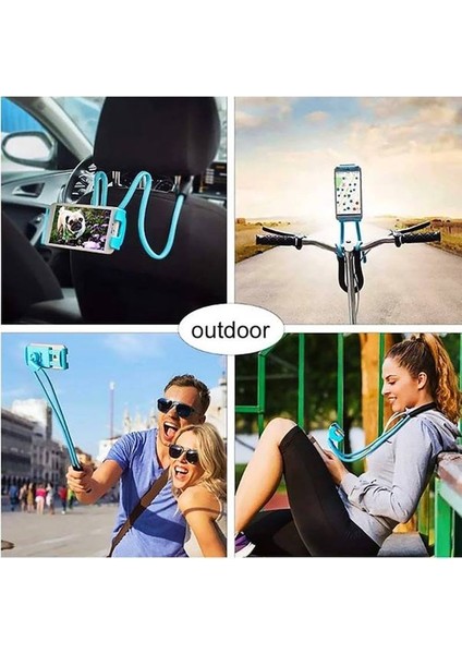 Telefon Tutucu Boyunluk Akrobat - Esnek Telefon Tutucu - Telefon & Tablet Standı - Portatif Telefon Boyunluğu - Akrobat Boyunluk Tablet Telefon Tutucu fiyatları