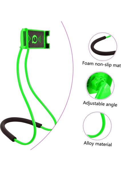 Telefon Tutucu Boyunluk Akrobat - Esnek Telefon Tutucu - Telefon & Tablet Standı - Portatif Telefon Boyunluğu - Akrobat Boyunluk Tablet Telefon Tutucu indirimleri