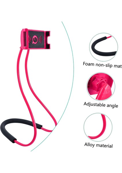 Telefon Tutucu Boyunluk Akrobat - Esnek Telefon Tutucu - Telefon & Tablet Standı - Portatif Telefon Boyunluğu - Akrobat Boyunluk Tablet Telefon Tutucu indirimleri