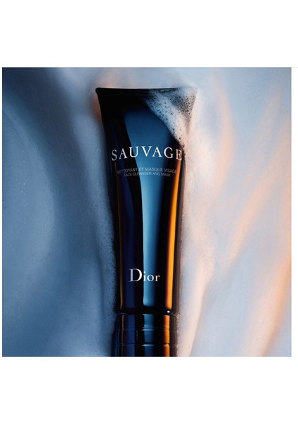Sauvage Cleanser And Face Mask - Temizleyici ve Yüz Maskesi 120 ml