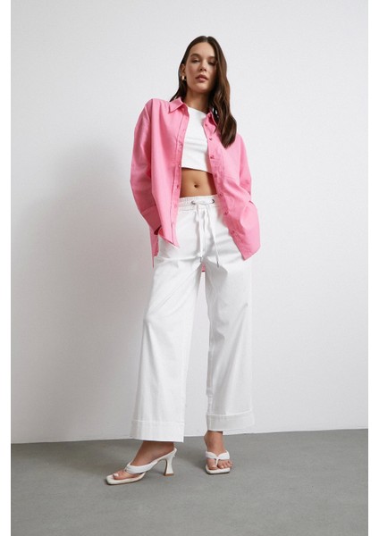 Lendy Keten Gömlek Pembe fiyatları