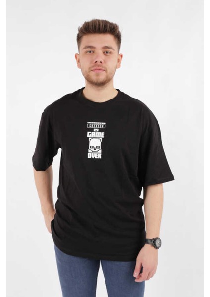 4117 Bisiklet Yaka T-Shirt
