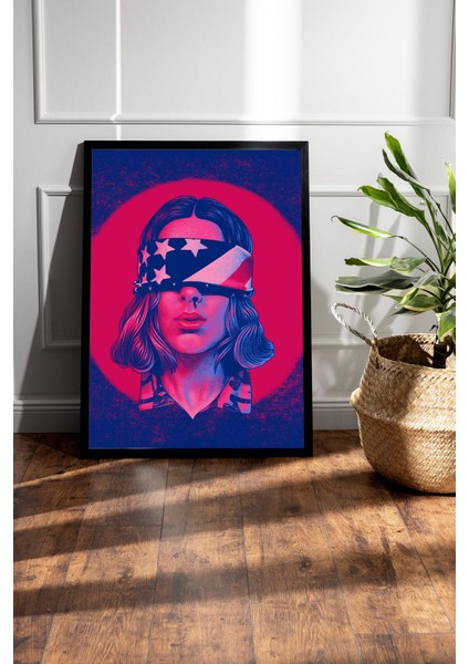 Stranger Eleven Things Çerçeveli Tablo - Dizi Posteri Tablo fiyatları