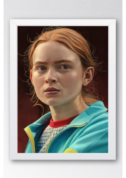 Stranger Things Max Çerçeveli Tablo - Dizi Posteri Tablo
