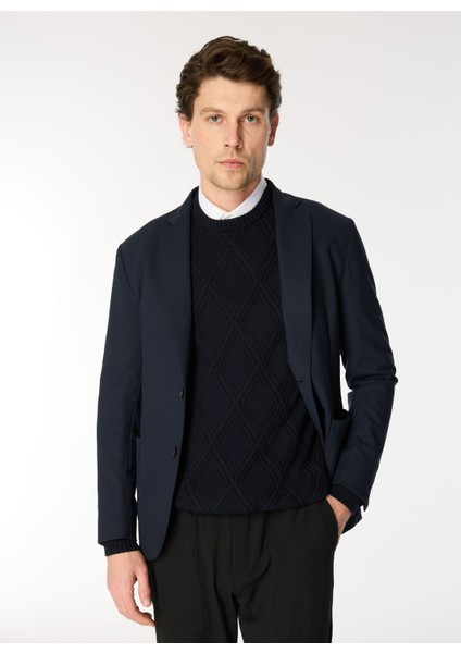 Slim Fit Lacivert Erkek Ceket G1J1.IYQB.U780