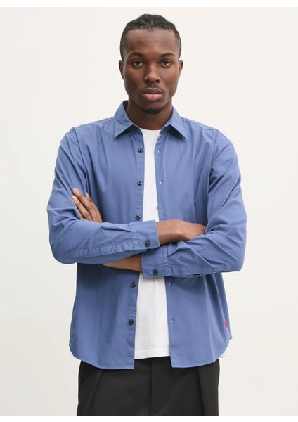 Normal Açık Mavi Düz Erkek Gömlek 50500216_ERMO 10252145 01 fiyatları