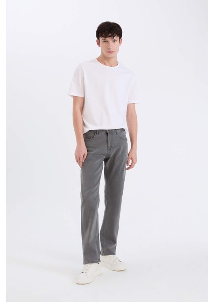 Sergio Regular Fit Normal Kalıp Normal Bel Boru Paça Jean Pantolon E3321AX25SP