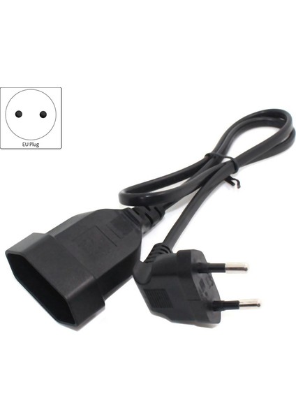 Avrupa 90 Derece Erkek Fiş - Dişi Soket Güç Uzatma Kablosu Pc Bilgisayar Pdu (0.6m) (Yurt Dışından) fiyatları