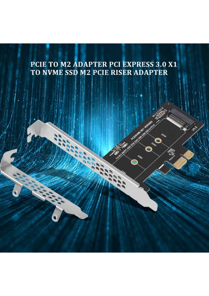 Pcıe - M2 Adaptörü Pcı Express 3.0 X1 - Nvme SSD M2 Pcıe Yükseltici Adaptörü Desteği 2230 2242 2260 2280 M.2 SSD (Yurt Dışından)