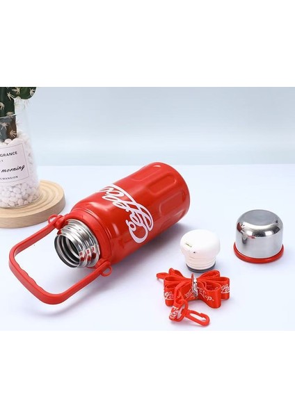 Kola Pot 316 Paslanmaz Çelik Termos Bardak Coca-Cola Aynı Stil Büyük Kapasiteli Su Bardağı (Yurt Dışından)
