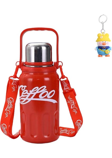 Kola Pot 316 Paslanmaz Çelik Termos Bardak Coca-Cola Aynı Stil Büyük Kapasiteli Su Bardağı (Yurt Dışından)