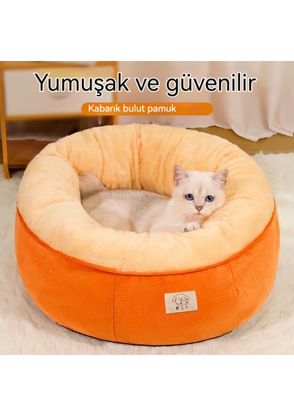 Kedi Yuvası Dört Mevsim Köpek Yuvası Küçük Köpekler Kış Sıcak Kedi Yuvası Taşınabilir Evcil (Yurt Dışından)