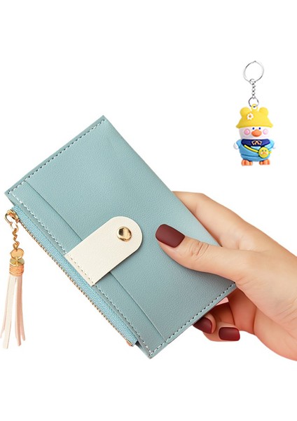 Kart Tutucu Kadın Para Cüzdanı Çoklu Kart Yuvası Mini Küçük Cüzdan Kadın Kart Tutucu (Yurt Dışından)