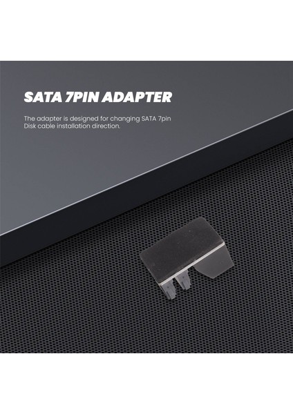 1 Adet Çift Sata 7 Pin Dişi - Çift 7 Pin Erkek 90 Derece Açılı Adaptör Anakart Sata Adaptörü Masaüstü Bilgisayarlar Için SSD HDD (Yurt Dışından) modelleri