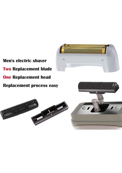 Andis 17150 17200 Yıkanabilir 3D Akıllı Yüzen Tıraş Bıçağı Altın Için Tıraş Makinesi Yedek Kesici Ağ + Kesici Başlık (Yurt Dışından)