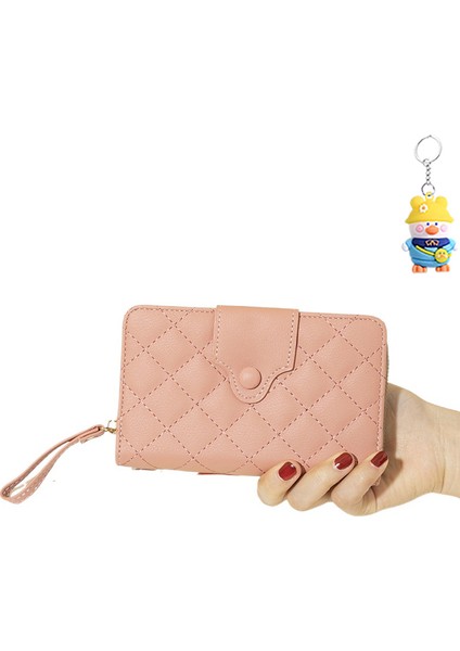 Cüzdan Kadın Uzun Para Cüzdanı Çoklu Kart Yuvası Toka Cüzdanı Büyük Kapasiteli Clutch Kadın (Yurt Dışından)