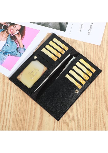 Kart Tutucu Büyük Kapasiteli Cüzdan Uzun Kart Yuvası Küçük Kart Tutucu Çoklu Kart Tutucu Kadın Kart Tutucu (Yurt Dışından) fiyatları