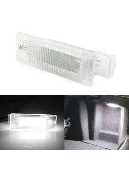 18-Smd LED Bagaj Bagaj Bölmesi Işığı Kargo Alanı Işığı Nezaket Kapı Lambası Jetta Golf Passat Touran Için (Yurt Dışından)