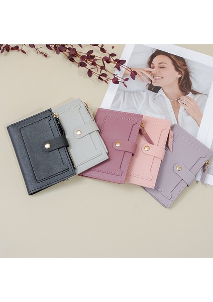 Bayan Çok Fonksiyonlu Kart Tutucu Fermuarlı Para Cüzdanı Çoklu Kart Yuvası Öğrenci Kart Tutucu Cüzdanı (Yurt Dışından) fiyatları