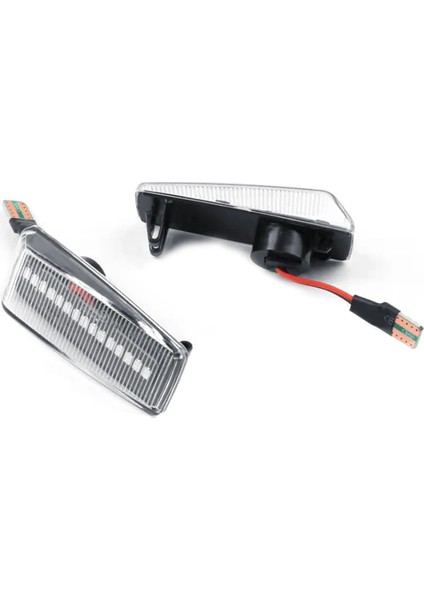 Araba Dinamik Yan Işaret Lambası Dönüş Sinyali Göstergesi Mercedes Benz Ces Sl Class W201 190 W202 W124 W140 R129 (Yurt Dışından) fırsatları