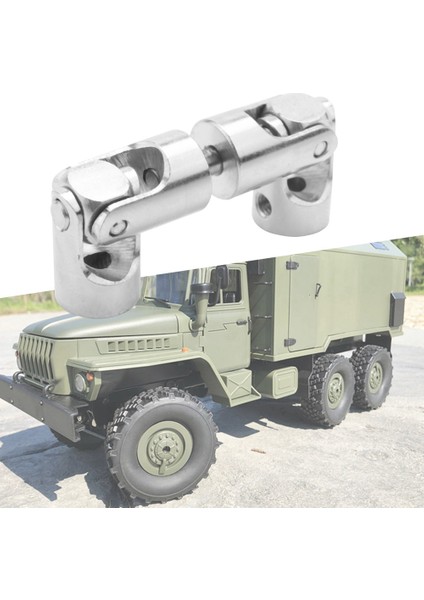 3 Adet Metal Tahrik Mili Tahrik Mili Cvd Wpl B16 B36 Jjrc Q60 Q63 Q64 Fayee FY004 Mn-77 6WD 6x6 Rc Araba Yükseltme Parçaları (Yurt Dışından)