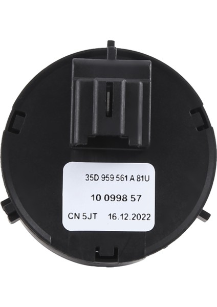 35D959561 Araba Tavan Penceresi Anahtarı Tavan Penceresi Tavan Lambası Anahtarı Düğmesi Vw cc 2010-2013 35D 959 561 Siyah (Yurt Dışından)