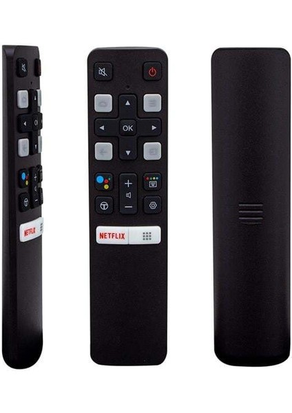 Kl Tcl Rc 802V Fmr1 50 - 55 Androıd Tv Netflıx Tuşlu Sesli Kontrol Akıllı LCD LED Tv Kumanda