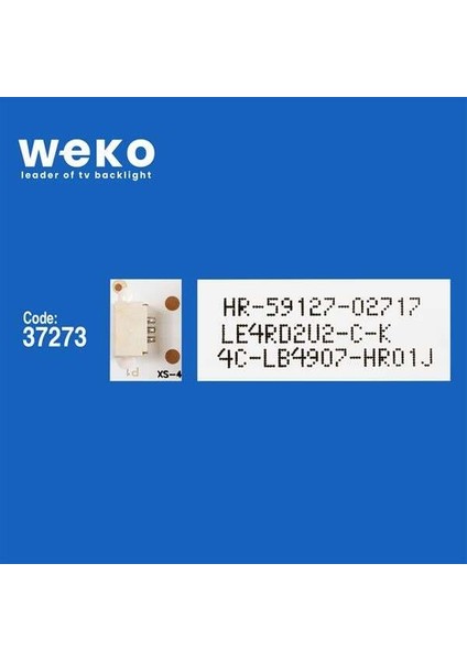 WKSET-6607 37273X4 JL.D49071330-365AS-M_V03 49HR330M07A0 V3 4 Adet LED Bar fiyatları