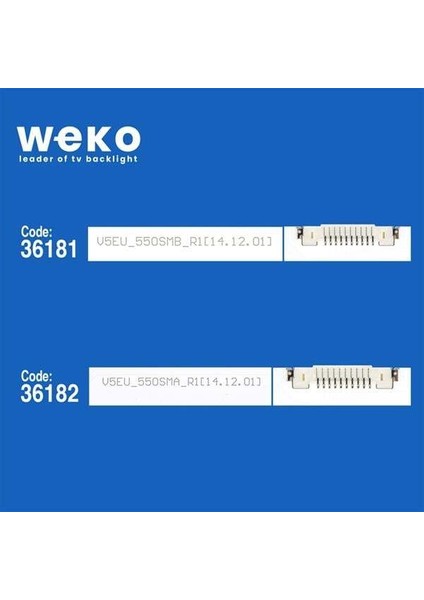 WKSET-5374 36181X1 36182X1 S_5N9_55_SFL 2 Adet LED Bar (88LED) fiyatları