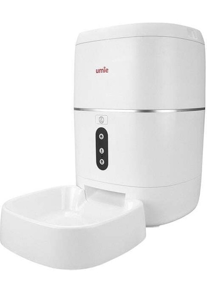 UM-PF2021A Kedi Köpek Besleyici 6 Litre Sesli Mesaj Otomatik Yem Kabı Wifi + Bluetooth Tuya Destekli