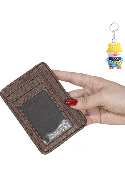 bayan Kart Tutucu Çoklu Kart Yuvası Moda Değişiklik Taşınabilir Seyahat Kart Tutucu (Yurt Dışından)