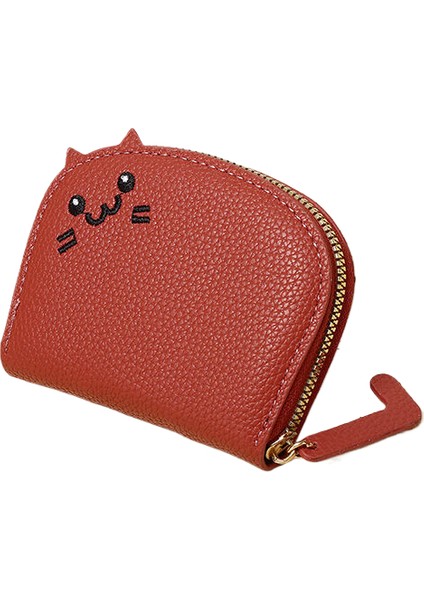 Kedi Kart Çantası Bayan Xiaowei Internet Kırmızı Sevimli Çok Kart Paketi Gelişmiş Karikatür Paketi (Yurt Dışından)