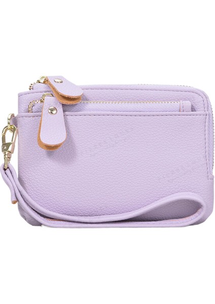 Küçük Bir Cüzdan Alın Çok Kartlı Anahtarlık Madeni Para Para Çantası Büyük -Kapasite Para Çantası Dişi Yüksek Duygu (Yurt Dışından)