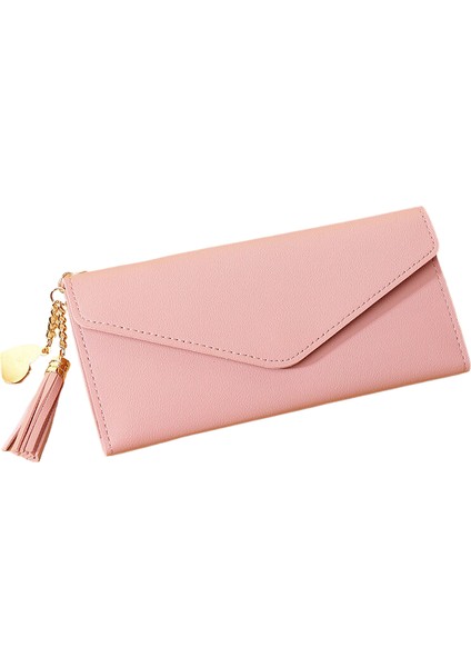 Cüzdan Bayan 2024 Yeni Uzun Su Kolye Litchi Rüzgar Para Kart Paketi Elli Sevimli Para Çantası (Yurt Dışından)