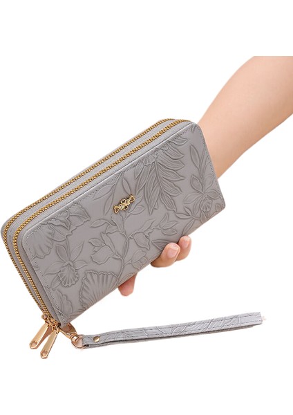 Cüzdan Bayan'In Yeni Cüzdanı Uzun Büyük Büyük -Kapasite Çanta Yüksek -Seviye Yüksek Kaliteli Uzun Para Nakit Klibi (Yurt Dışından)