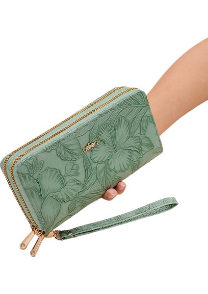 Cüzdan Bayan'In Yeni Cüzdanı Uzun Büyük Büyük -Kapasite Çanta Yüksek -Seviye Yüksek Kaliteli Uzun Para Nakit Klibi (Yurt Dışından)