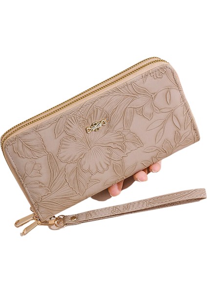 Cüzdan Bayan'In Yeni Cüzdanı Uzun Büyük Büyük -Kapasite Çanta Yüksek -Seviye Yüksek Kaliteli Uzun Para Nakit Klibi (Yurt Dışından)