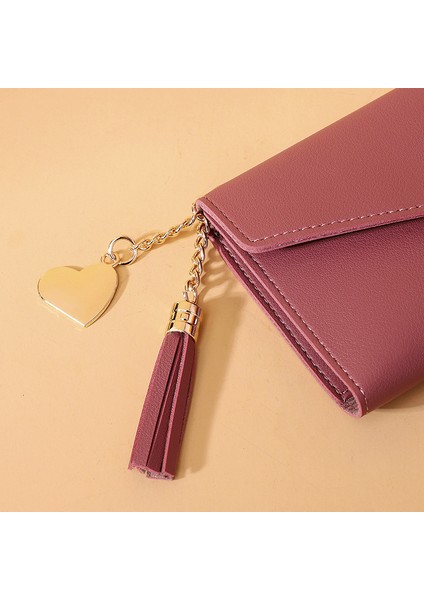 Cüzdan Bayan 2024 Yeni Uzun Su Kolye Litchi Rüzgar Para Kart Paketi Elli Sevimli Para Çantası (Yurt Dışından) modelleri