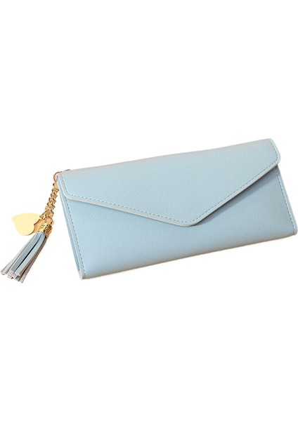 Cüzdan Bayan 2024 Yeni Uzun Su Kolye Litchi Rüzgar Para Kart Paketi Elli Sevimli Para Çantası (Yurt Dışından)