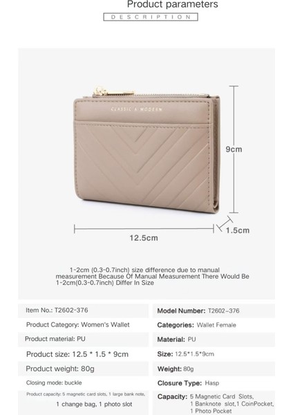 Tyrian'In Yeni Şerit Şekilli Çiçek Pu Deri Deri Cüzdan Dişi Ins Multi -Card Çok Kartlı Çapraz -Border Moda Çok Yönlü Küçük Para Çantası (Yurt Dışından) fırsatları