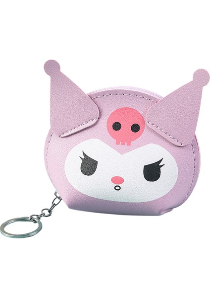 Madeni Para Çantası Ins Rüzgar Rüzgar Yüksek Yüz Değer Sevimli Kore Mini Küçük Fermuar Depolama Elverişli Çizgi Film Cüzdan Kolye (Yurt Dışından)